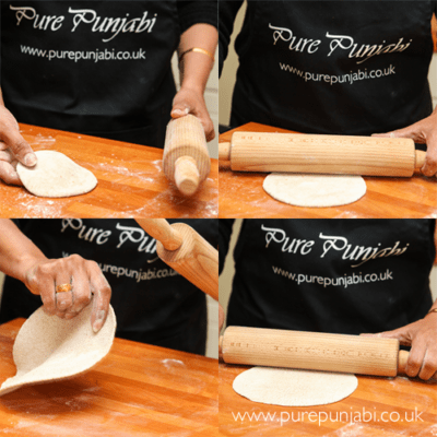 How to make chapattis