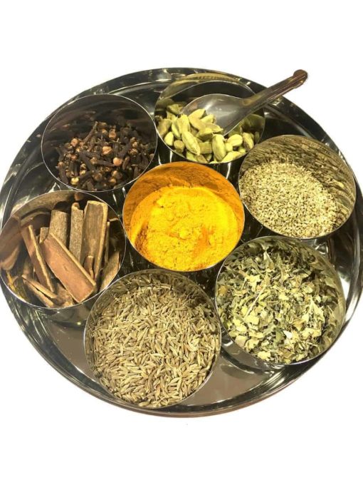 Masala dabba spices. Pure Punjabi Learn Cook Eat Meal Prep Box, Cookery School, E-learning, Weddings, Pop-up Restaurants and Privat Dining