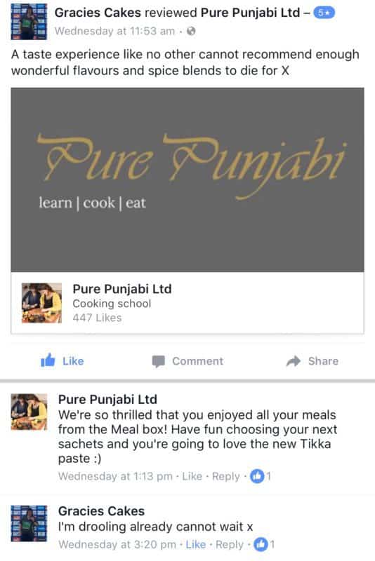 Pure Punjabi Learn Cook Eat Meal Prep Box, Indian Cookery School, E-learning, Weddings and Private Dining
