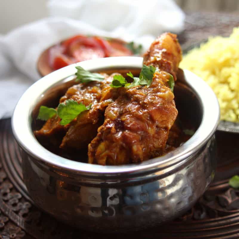 Pure Punjabi Indian Meal Box Punjabi Chicken