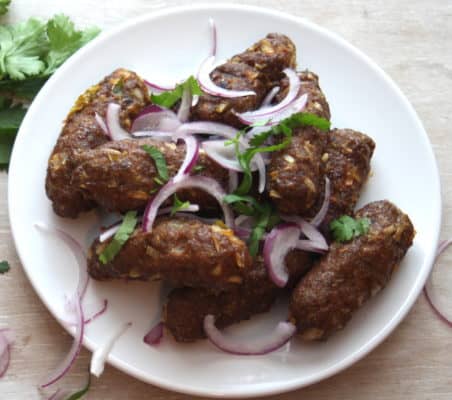 Pure Punjabi Indian Meal Kit sachet Lamb Kebabs