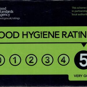 Pure Punjabi food hygiene rating 5 stars