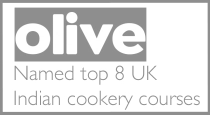 Pure Punjabi cookery school, named top 8 UK cookery courses by Olive Magazine