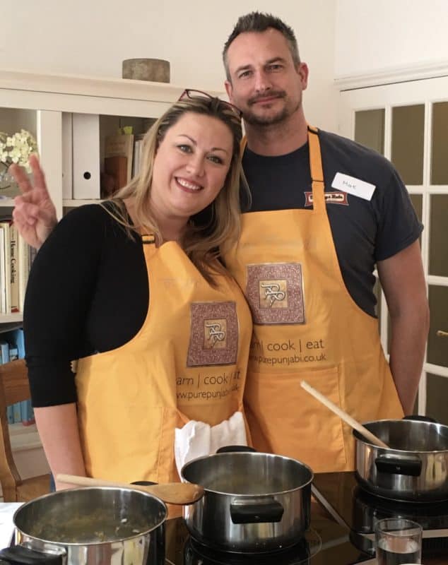 Pure Punjabi The Indian Experience cookery workshop gift experience