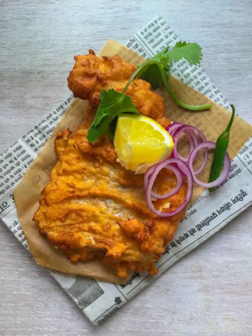 Pure Punjabi Indian Street Food cookery workshop and Amritsari fish meal kit
