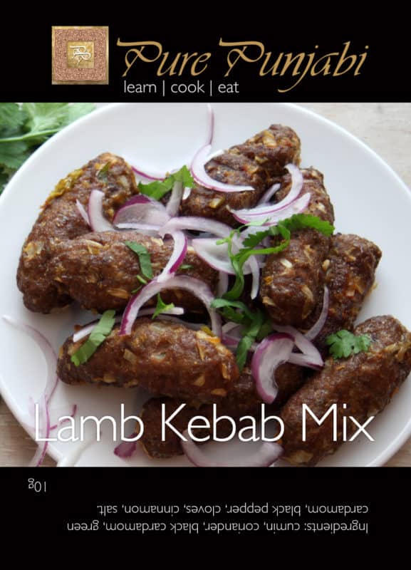 Pure Punjabi Lamb Kebabs Mix Meal Sachet