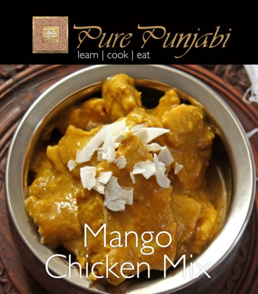 Pure Punjabi Mango Chicken Mix, Inidan meal kits, purepunjabi.co.uk