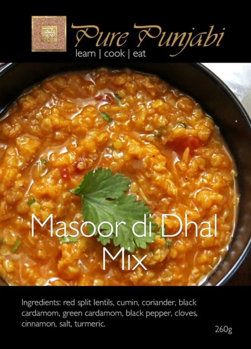 Pure Punjabi Masoor di Dhal Mix Meal Kit Sachet
