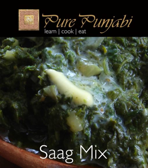 Pure Punjabi Saag Mix, Indian meal kit, purepunjabi.co.uk