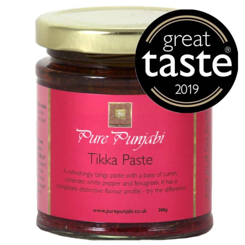 Pure Punjabi Tikka Paste Great Taste Award Gold Star 2019