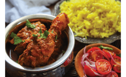 Pure Punjabi Indian meal kits -Punjabi Chicken 3 course meal kit bag