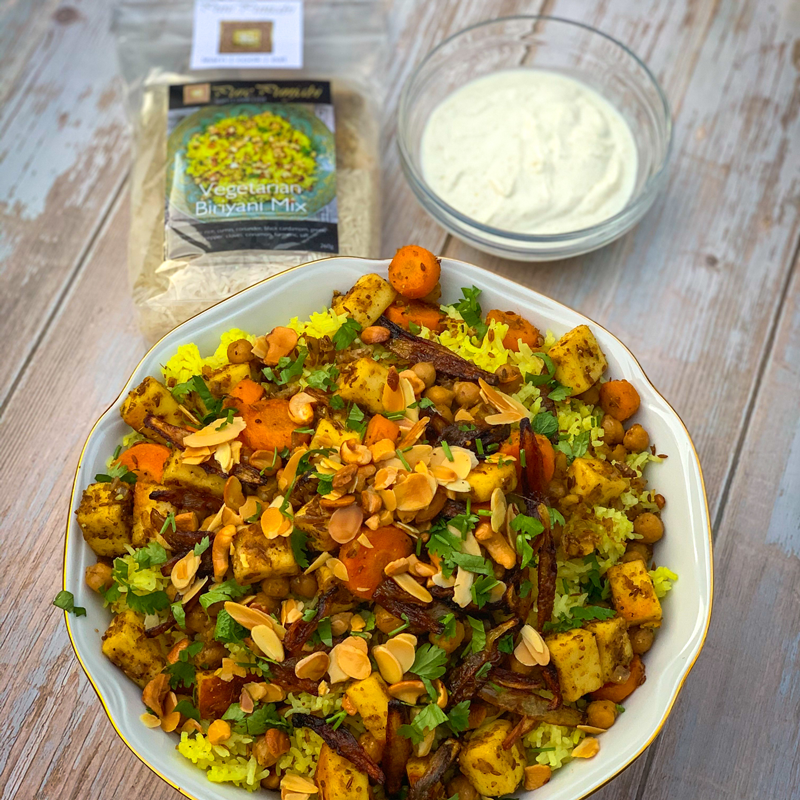 Pure Punjabi Vegetarian Biriyani meal kit