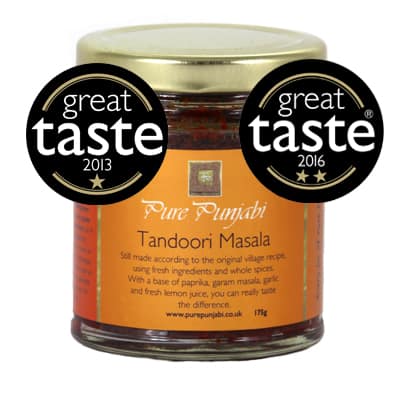 Tandoori Masala, Pure Punjabi Tandoori Masala, Great Taste Award winner, best tandoori masala, buy tandoori masala, purepunjabi.co.uk, www.purepunjabi.co.uk