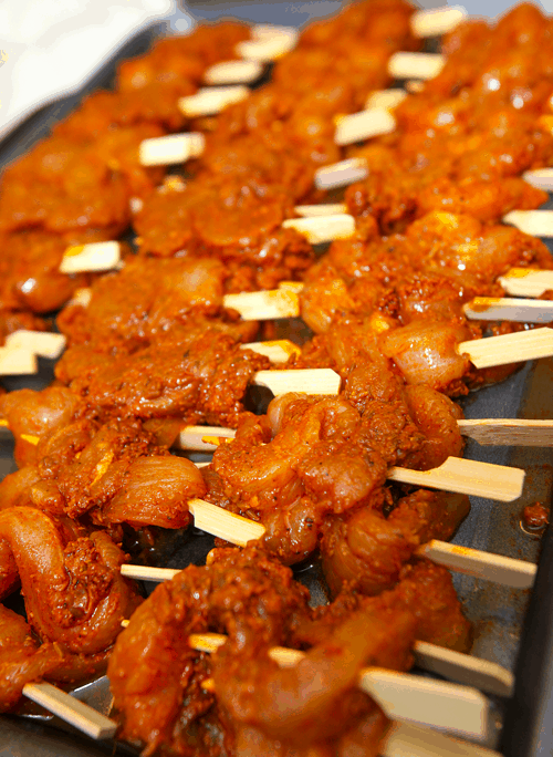 Mini tandoori chicken skewers, purepunjabi.co.uk, Pure Punjabi Tandoori Masala, Great Taste Award winner