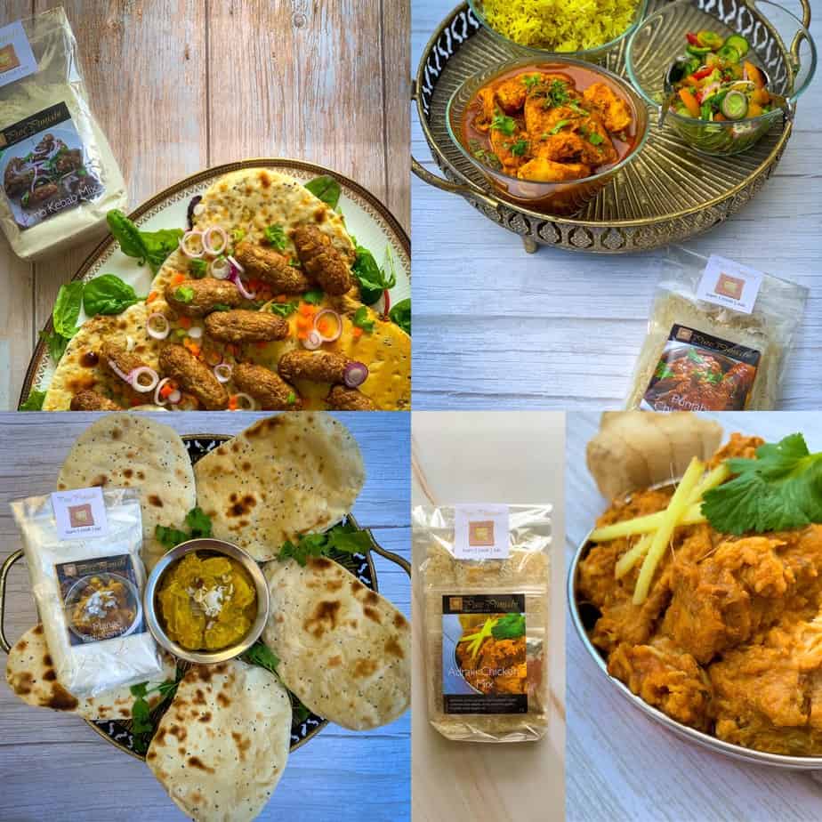 Indian dinner kits bundle