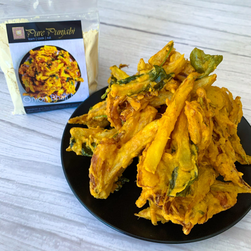 Onion Bhaji kit by Pure Punjabi, vegan, plant based, gluten free