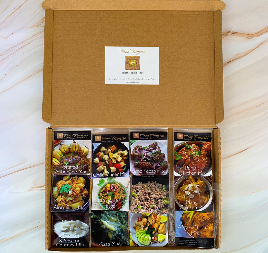 The Pure Punjabi Spice Kit Tray