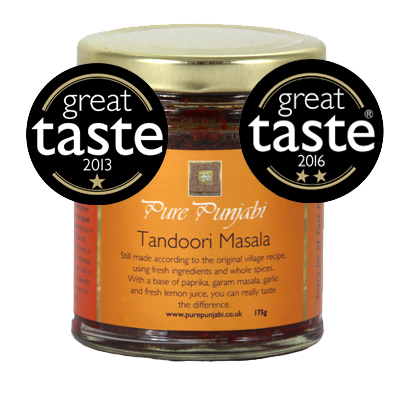 Tandoori Masala, Pure Punjabi Tandoori Masala, Great Taste Award winner, best tandoori masala, buy tandoori masala, purepunjabi.co.uk, www.purepunjabi.co.uk
