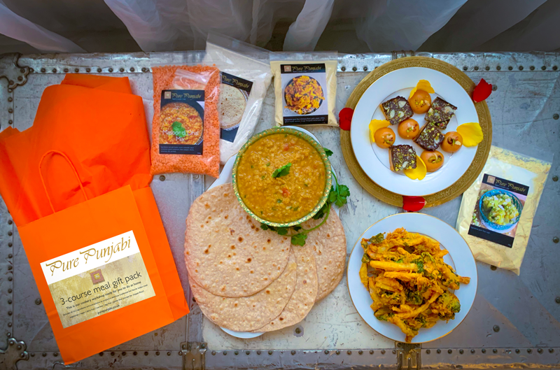 The Pure-Punjabi 3-course meal gift pack