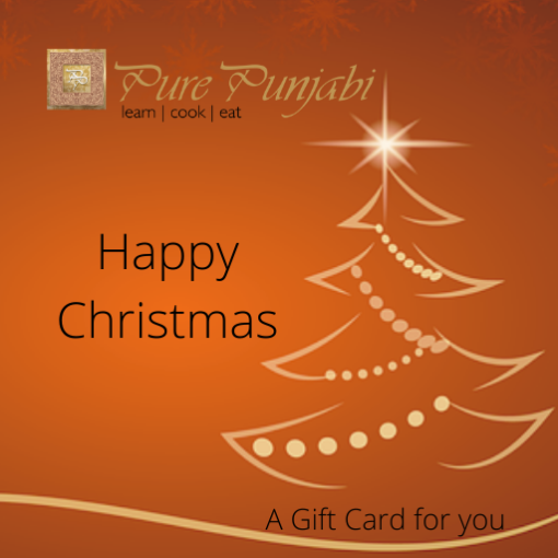 Pure Punjabi Christmas gift cards