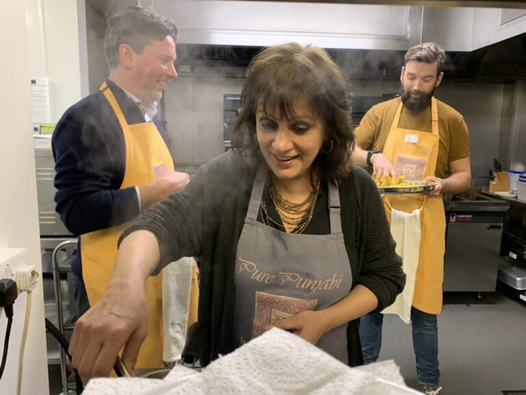 The Indian Experience cookery workshop, somerset