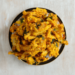 Pure Punjabi Indian Meal Kit box Onion bhajis mix