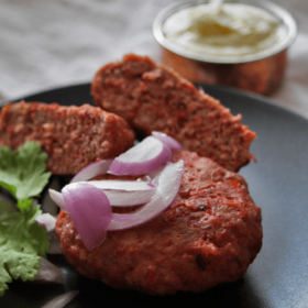 Tikka turkey burgers