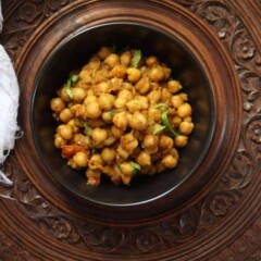 Pure Punjabi Chole (chickpea curry)